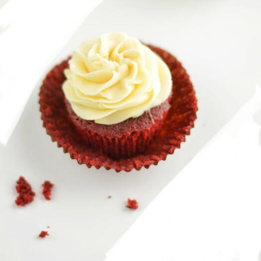 Капкейки «Красный бархат»