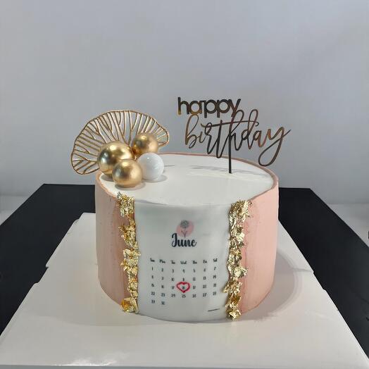 Calendar Cake