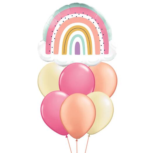 Giant Boho Rainbow Fab Gift Bouquet