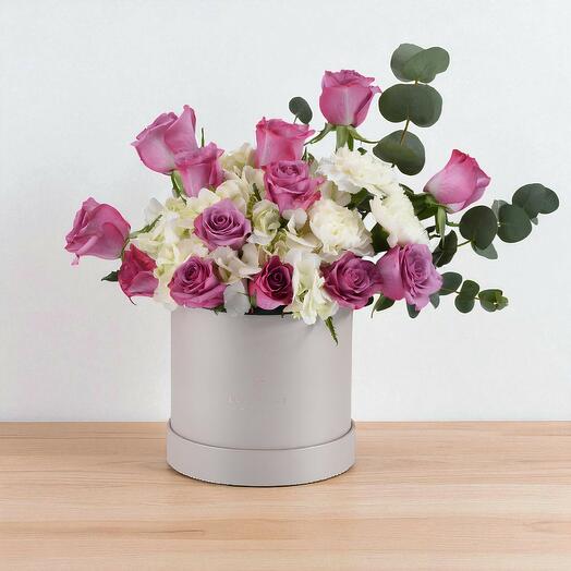 Boîte Fleurie Royale Améthyste Sable