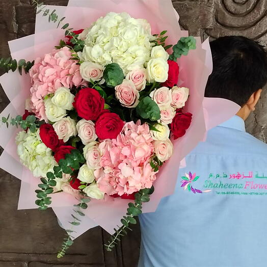 Мечтательный пастельный букет;