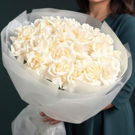 21 Премиальный букет из раскрытых роз Вендела - Эквадор