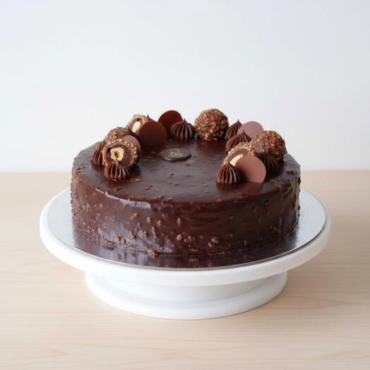 "Ferrero Rocher Chocolate Cake 1kg | Hazelnut Crunch Dubai"