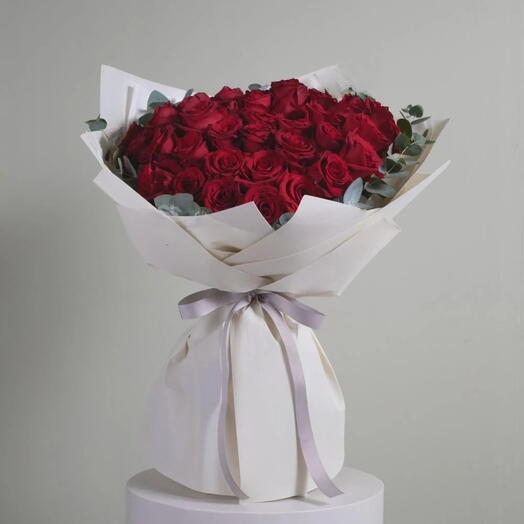 Признание в любви _ Букет из 51 красной розы
