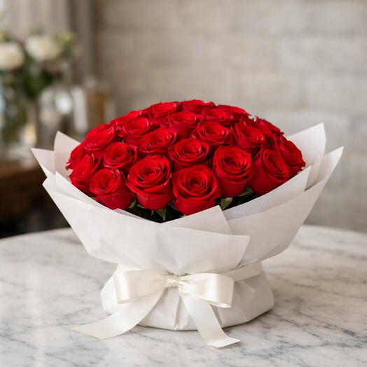 Bouquet de roses rouges Rose Blaze