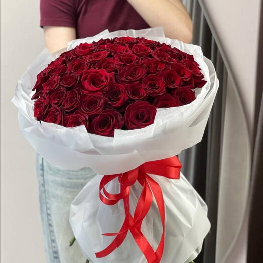 51 Red Roses Bouquet