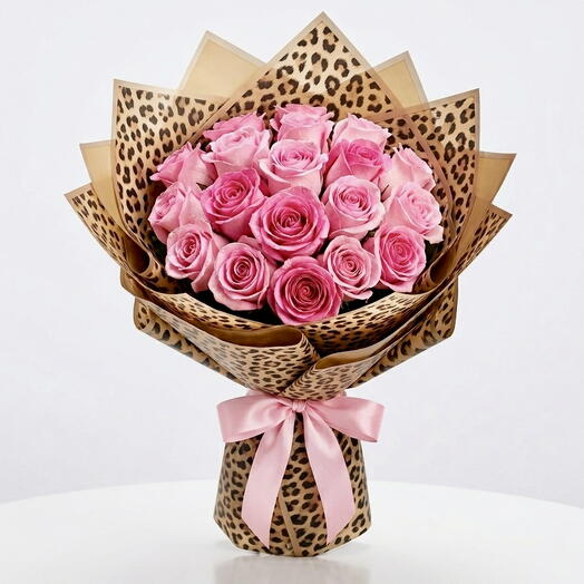 For the Lovely Mom 21 Revival Pink Rose Luxury Bouquet
