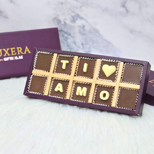 10 Pcs Ti Amo Chocolate By LUXERA