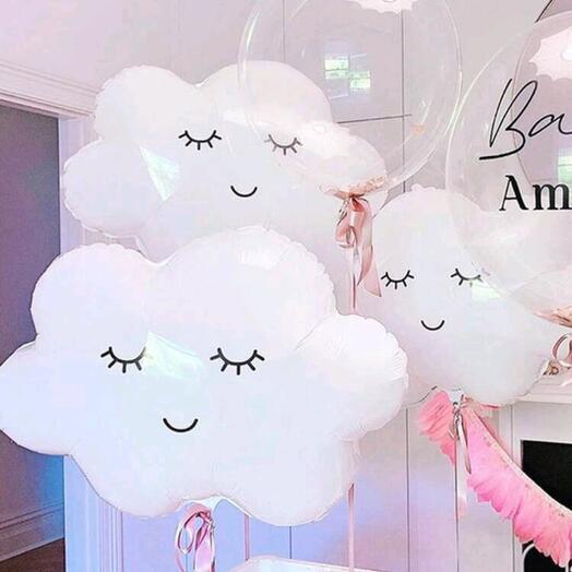 Lot de ballons nuage (5 pièces)