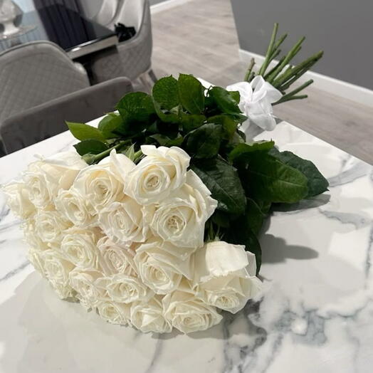 Elegant White Bouquet