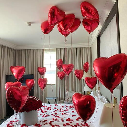 Романтическая свадебная атмосфера