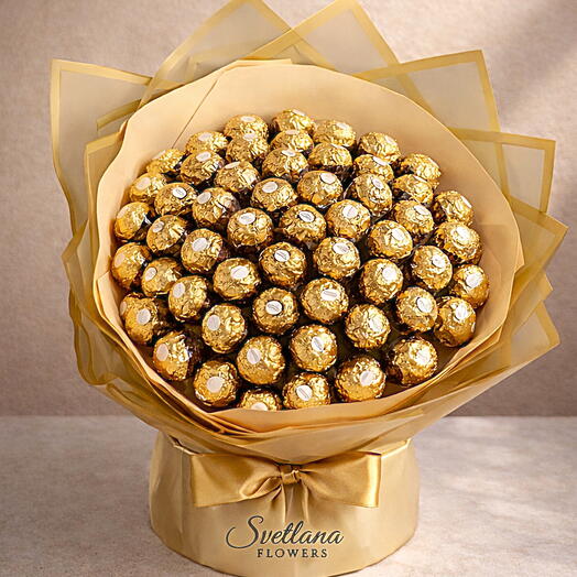 49 Ferrero Rocher Chocolate Bouquet – Luxury Sweet Gift Dubai