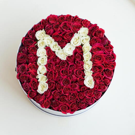 Коробка с цветами