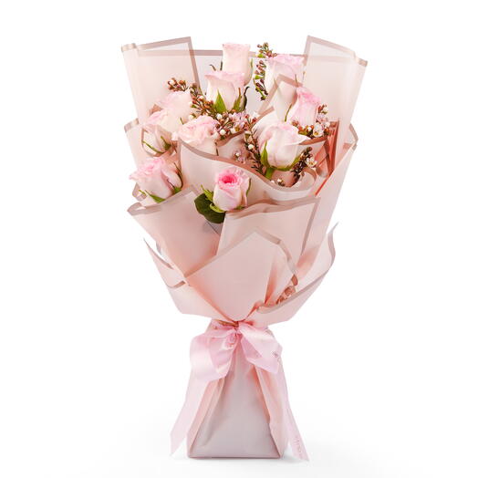 Mother s Day 10 Pink Rose Bouquet