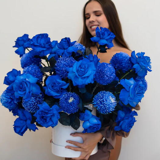 Royal Sapphire Bloom Box