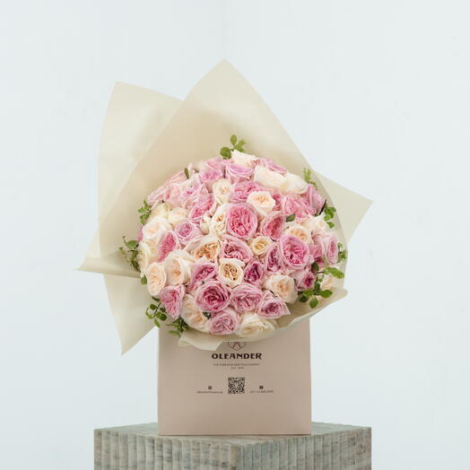 OHARA GARDEN ROSES BOUQUET