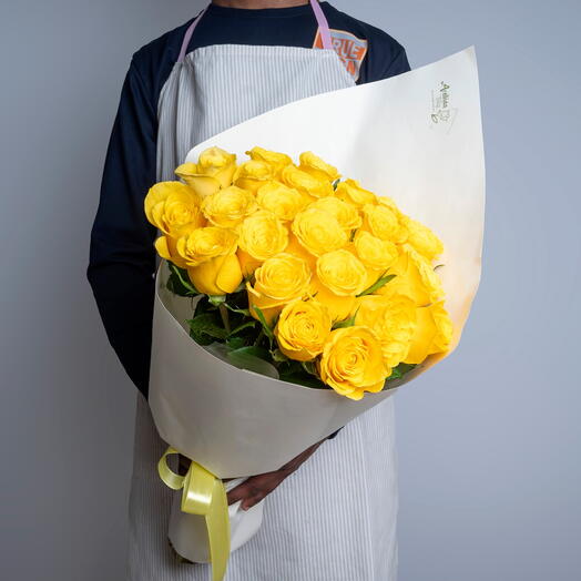 25 Yellow Roses-6048