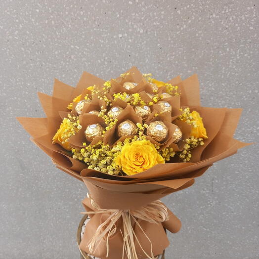 Sunshine Delight Chocolate Bouquet💐