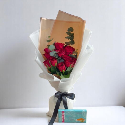 Шоколад «Фисташковая кунафа» с букетом