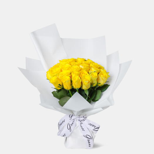 Yellow Roses Medium Bouquet