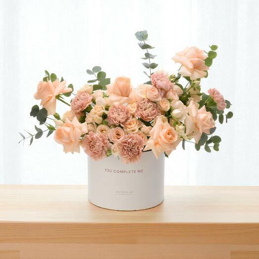 Peach Glow Romance Bloom Box – You Complete Me