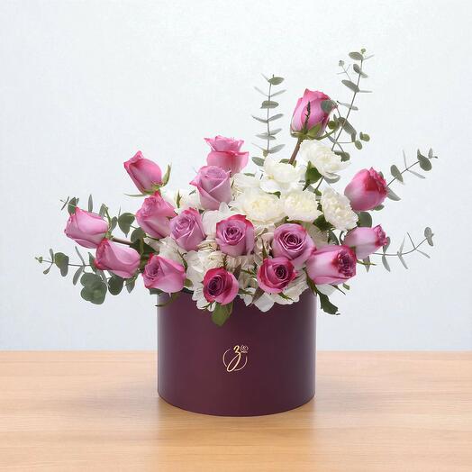 Очарование слоновой кости и фиалки - фирменная коробка любви Zuvees