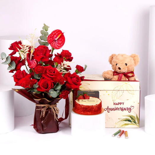 Personalised Anniversary Gift Box