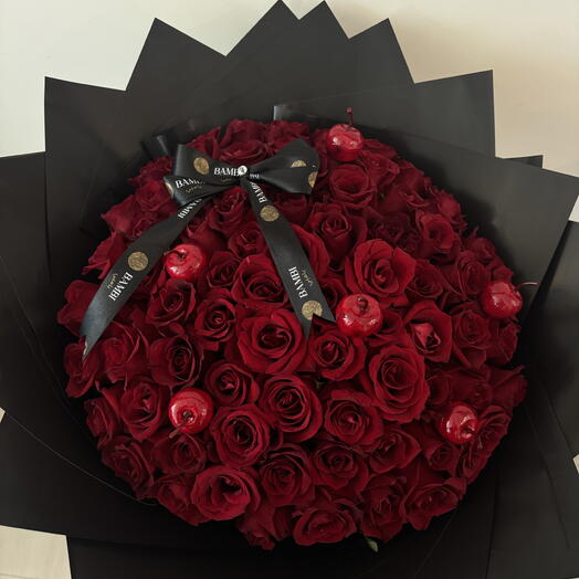 Cherry 75 Red Rose Bouquet