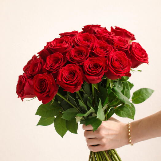 Classic 20 Red Roses Bouquet