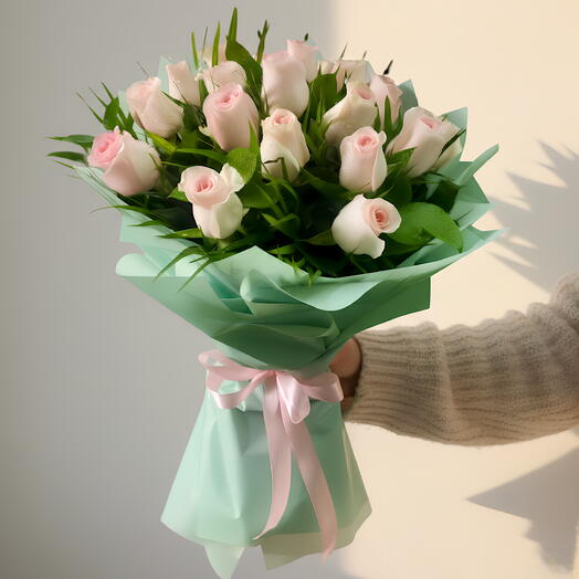 💝Pink Blush rose bouquet