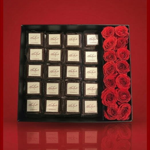 Printed chocolate gift box ver 3 (large)