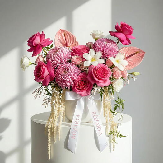 Magenta Bloom Orchid Luxe: The Signature Exotic Grand Vase