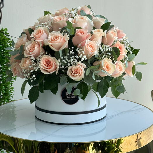 Soft Pink Roses Elegance