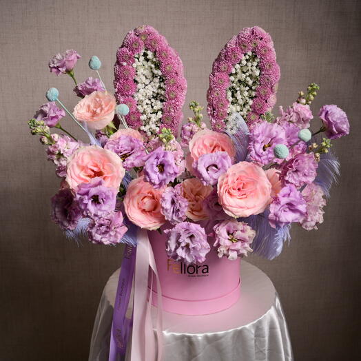 Purple Bunny Bloom Box 6162