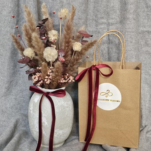 Mix Dried Flower Arrangement