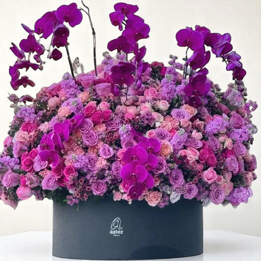 Enchanted Violet Garden Box