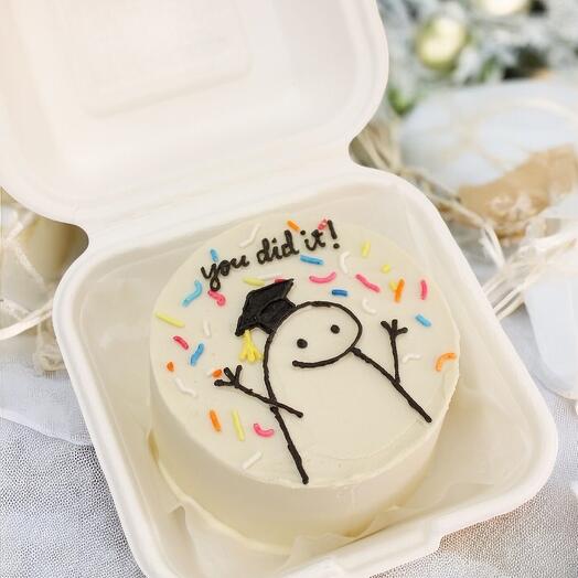 Graduation bento Cake