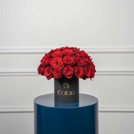 Red Rose Velvet Box