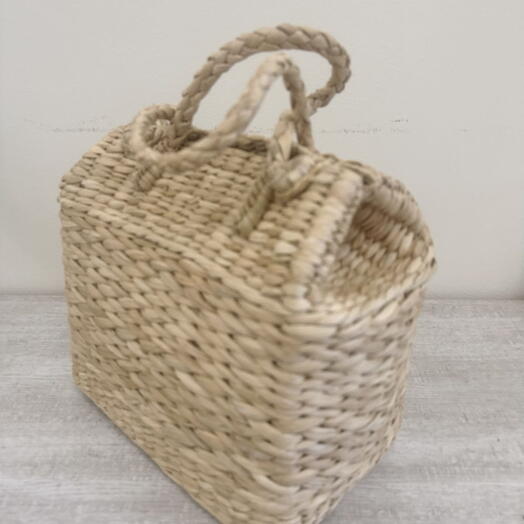 NATURAL HANDMADE DISPLAY BAG