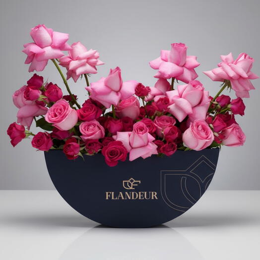 Flandeur pink Basket
