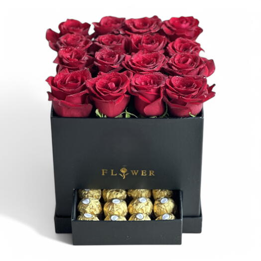 Romance de rosa de chocolate