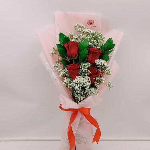 Red Roses Small Bouquet HPF219