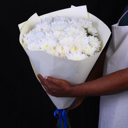White Chrysanthemum Bouquets-577