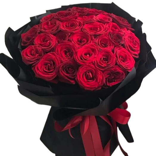 30 red roses
