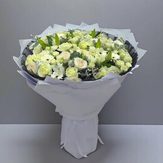 Dazzling Ivory Elegance