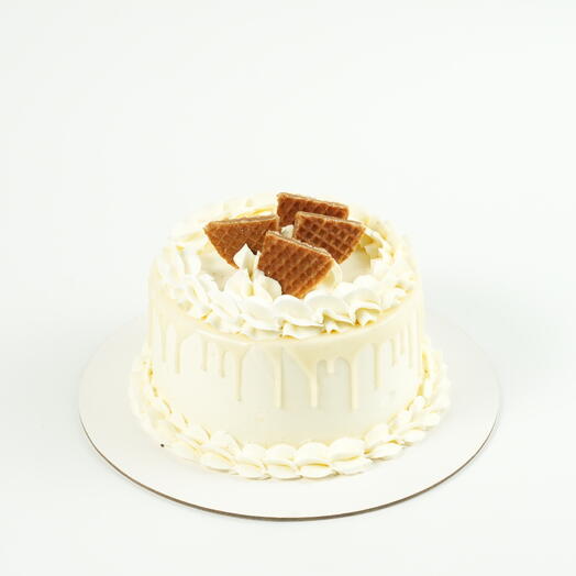 Ванильный торт с масляным кремом