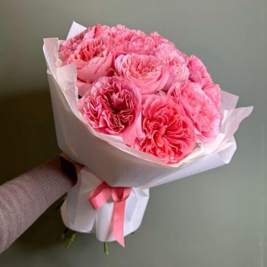 Букет «Розовое выражение» 1001