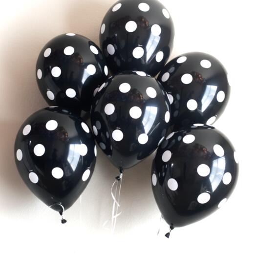 66 шариков в горошек