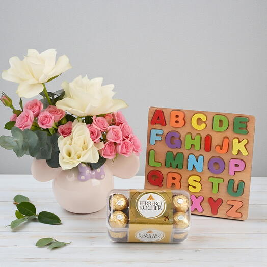 Бэби Джой Алфавит Цветок Подарок