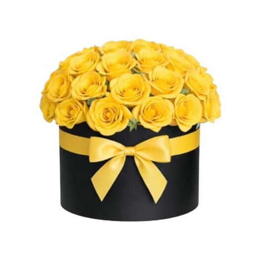 Yellow Rose Box